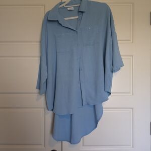 LuLaRoe Light Blue Women's Top